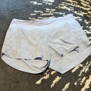 Lululemon speed up shorts size 10
